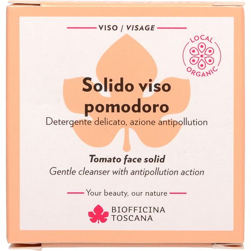 Biofficina Toscana Kostka do mycia twarzy Pomidor - 50 g