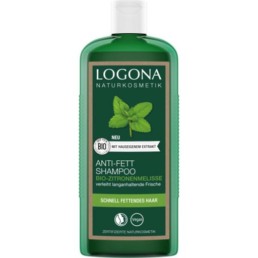 LOGONA Šampon za masnu kosu  - 250 ml