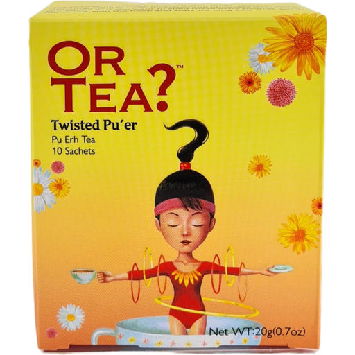 OR TEA? Twisted Pu'er - 10 čajových sáčků v krabičce