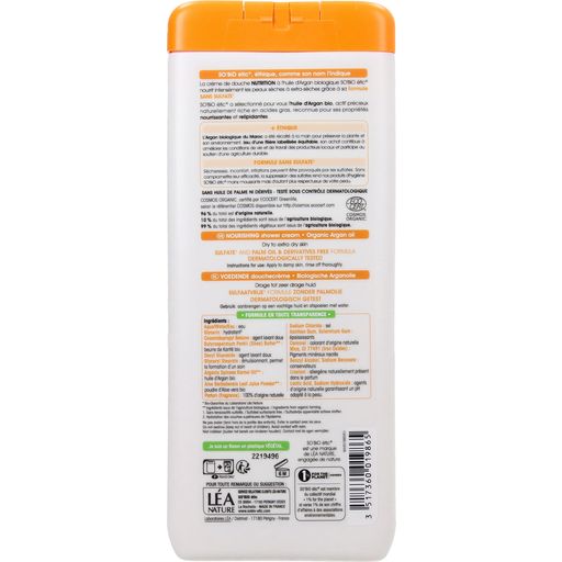 LÉA NATURE SO BiO étic Nourishing Argen Shower Cream - 650 ml