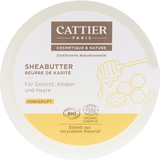 CATTIER Paris Sheasmör med honungsdoft - 100 g