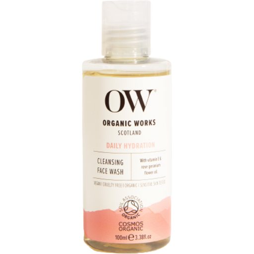 Organic Works Tisztító arclemosó - 100 ml