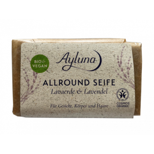 Ayluna Allround Tvål Rhassoul & Lavendel - 100 g