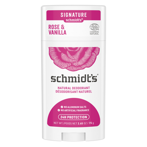Schmidt's Deodorant Deo Stick Rose & Vanilla - 75 g