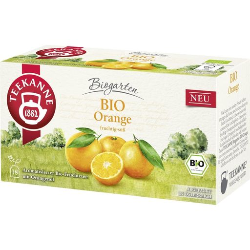 TEEKANNE Biogarten Orange Organic Fruit Tea - 18 dvoukomorových sáčků