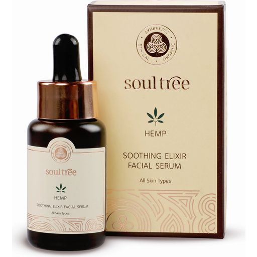 Soul Tree Hemp Soothing Elixir Facial Serum - 30 ml