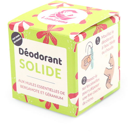Dezodorant w kostce bergamota i pelargonia - 30 g