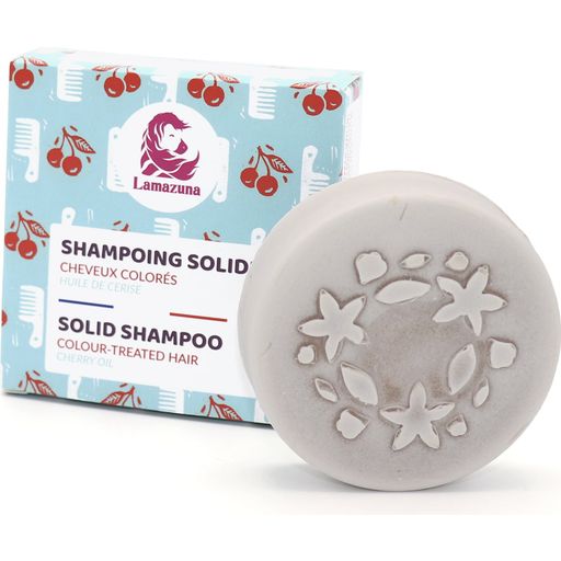 Lamazuna Vaste Shampoo met Kersenpitolie - 70 g