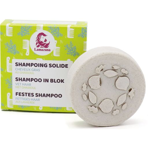 Lamazuna Vaste Shampoo met Ghassoul - 70 g