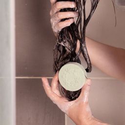 Lamazuna Vaste Shampoo met Witte en Groene Klei - 70 g