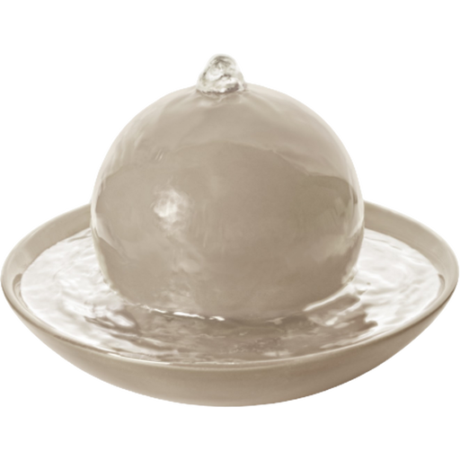 PRIMAVERA Rondo Fragrance Fountain - Warm grey, matte 