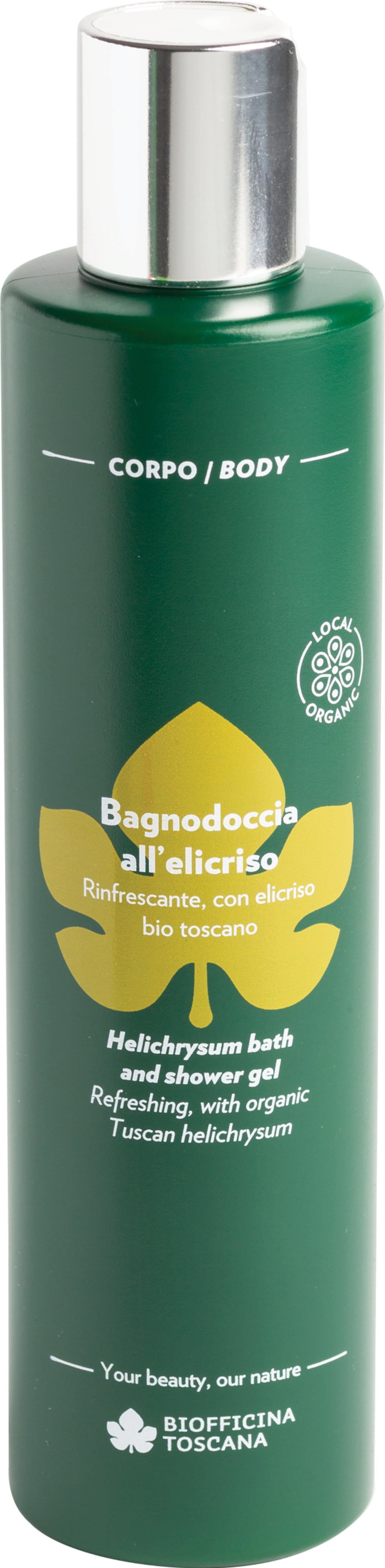 Biofficina Toscana Sprchovací gél so slamienkou