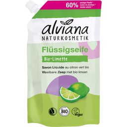 alviana Naturkosmetik Organic Lime Liquid Soap - 750 ml