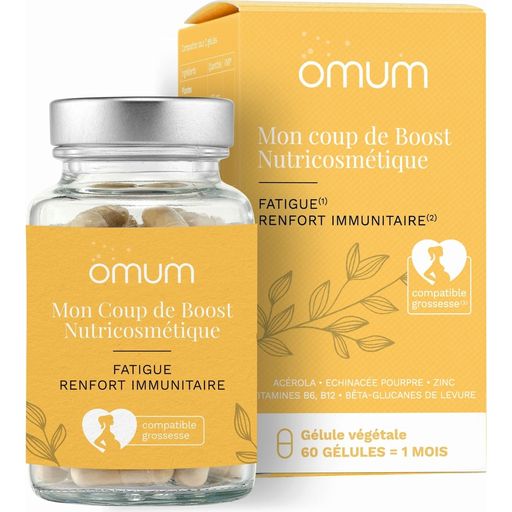 Omum Mon Coup De Boost Dietary Supplement - 60 капсули