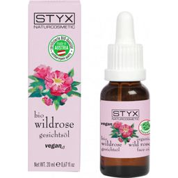 STYX Wild Rose olje za obraz, bio
