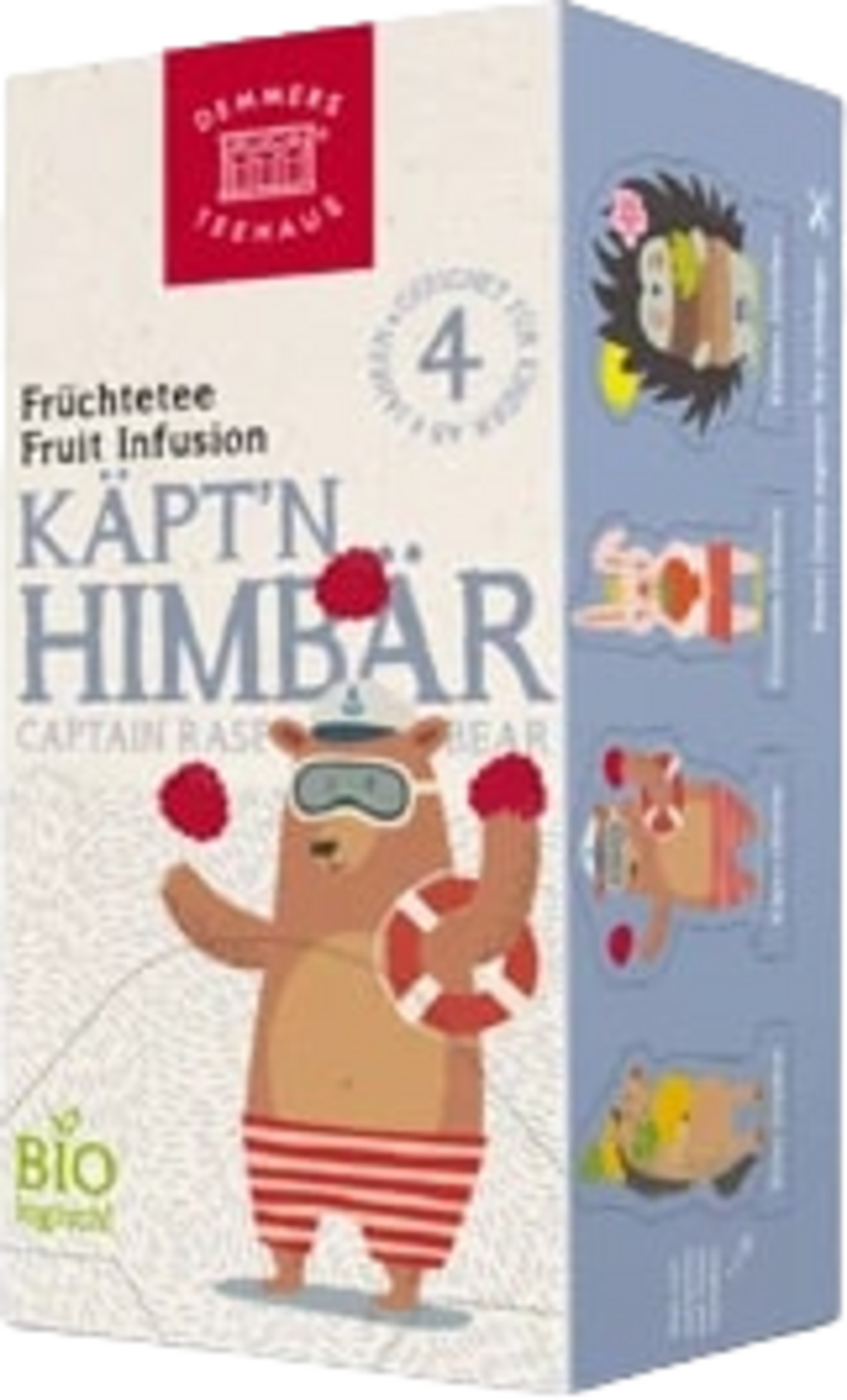 Demmers Teehaus Quick-T BIO KIDS Captain Raspberry