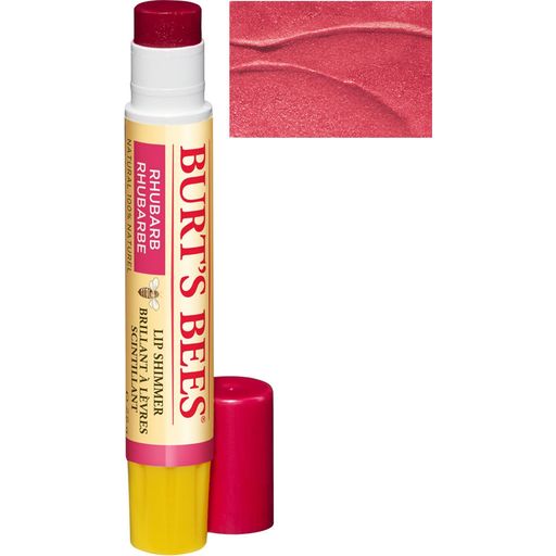 Burt's Bees Lip Shimmer Brillante - Rabarbaro