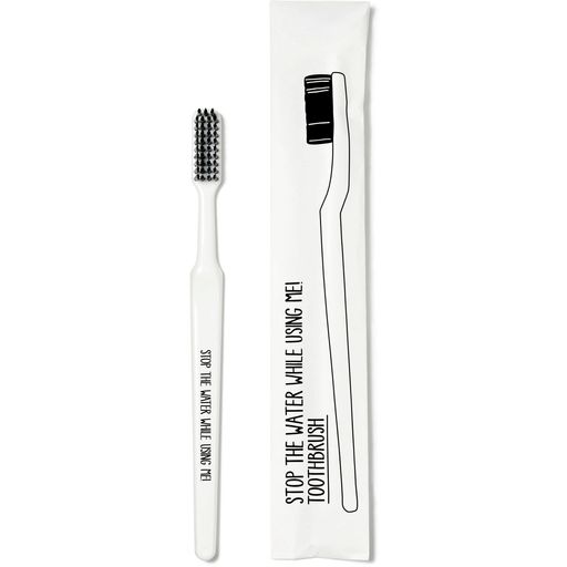 Stop The Water While Using Me! All Natural Cosmetics Tooth Brush