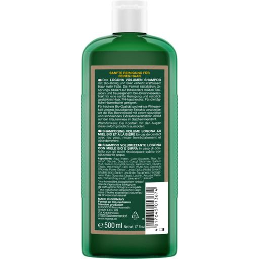 LOGONA Šampon za volumen - 500 ml