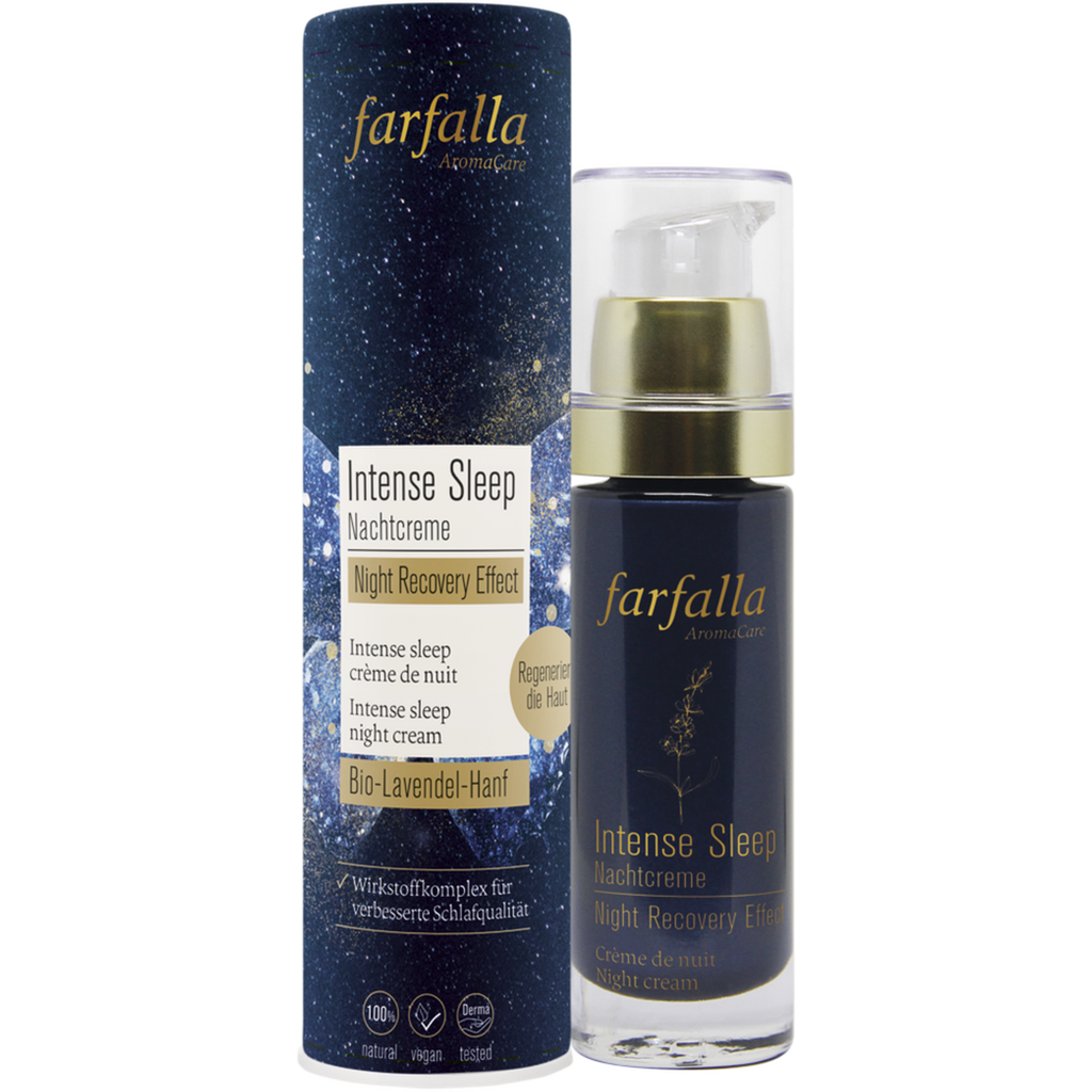 farfalla Intense Sleep Night Cream, 30 ml - Ecco Verde