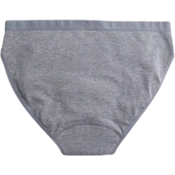 Light Flow Bikini šedé menstruační kalhotky - XL