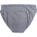 Heavy Flow Bikini šedé menstruační kalhotky - XXL