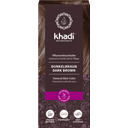 Khadi® Rastlinska barva za lase temno rjava - 100 g