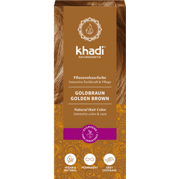 Khadi® Pflanzenhaarfarbe Goldbraun