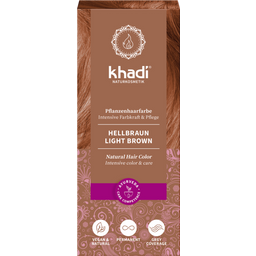 Khadi® Rastlinná farba na vlasy svetlohnedá