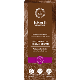 Khadi® Rastlinska barva srednje rjava