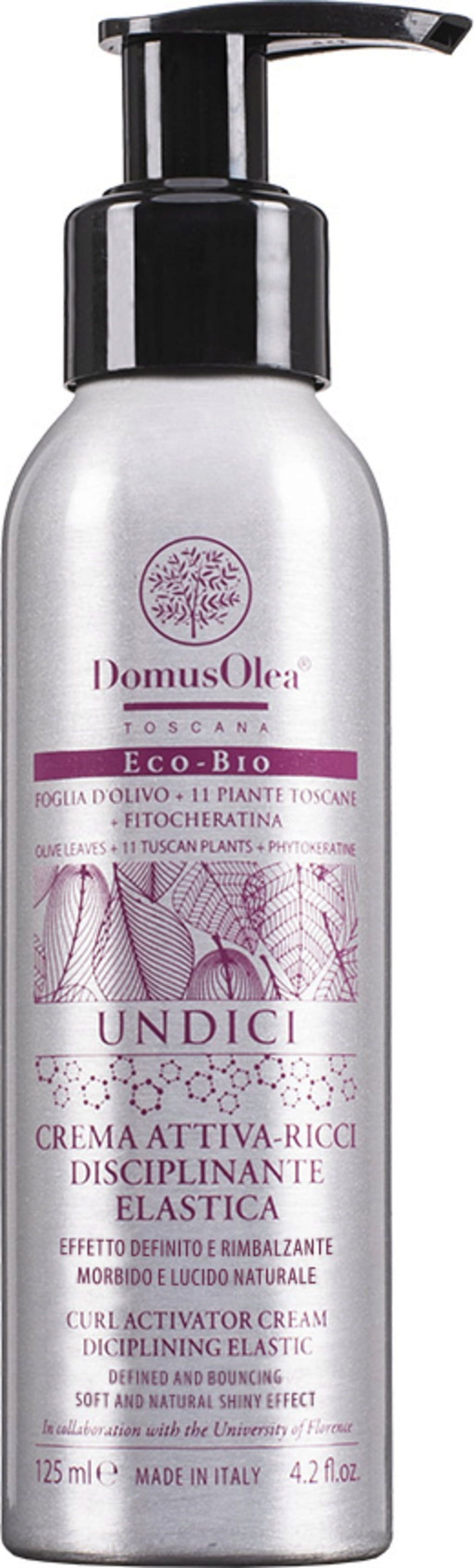 Domus Olea Toscana UNDICI Crema Activa para Rizos - 125 ml