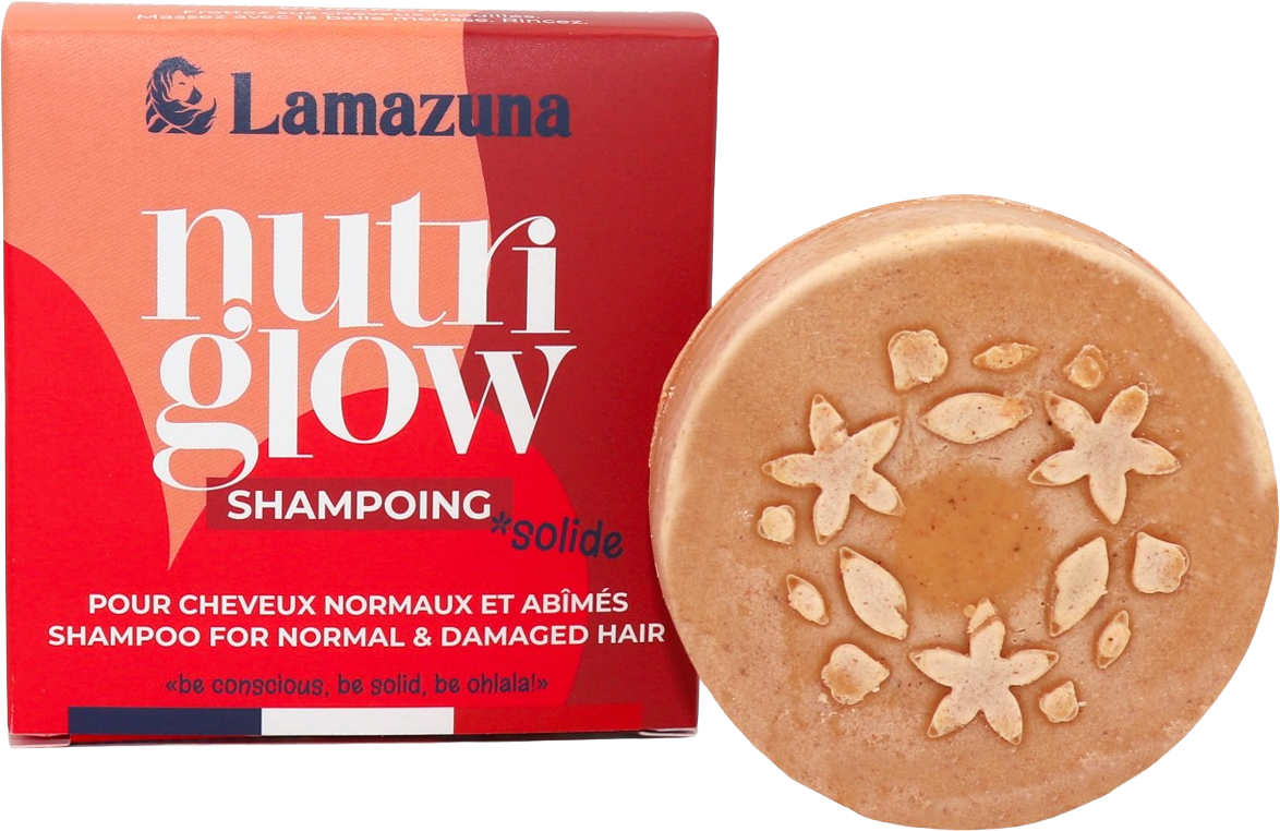 Lamazuna Shampoo Solido nutri glow - 70 g