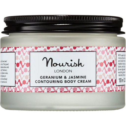Nourish London Geranium & Jasmine Contouring testápoló - 100 ml