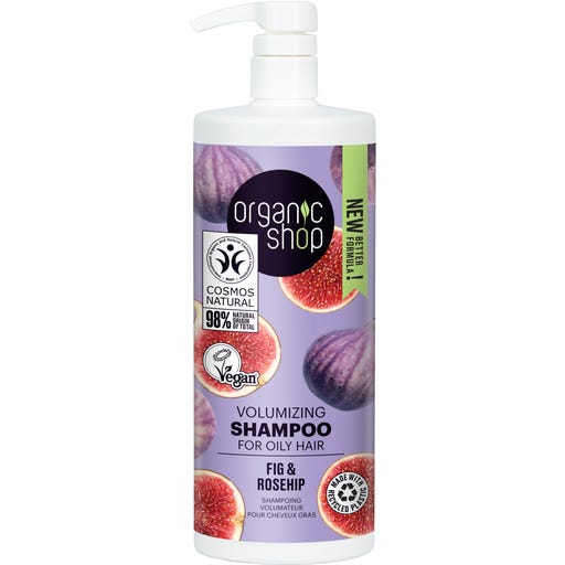 Organic Shop Volumizing Shampoo Fig & Rosehip - 1 L