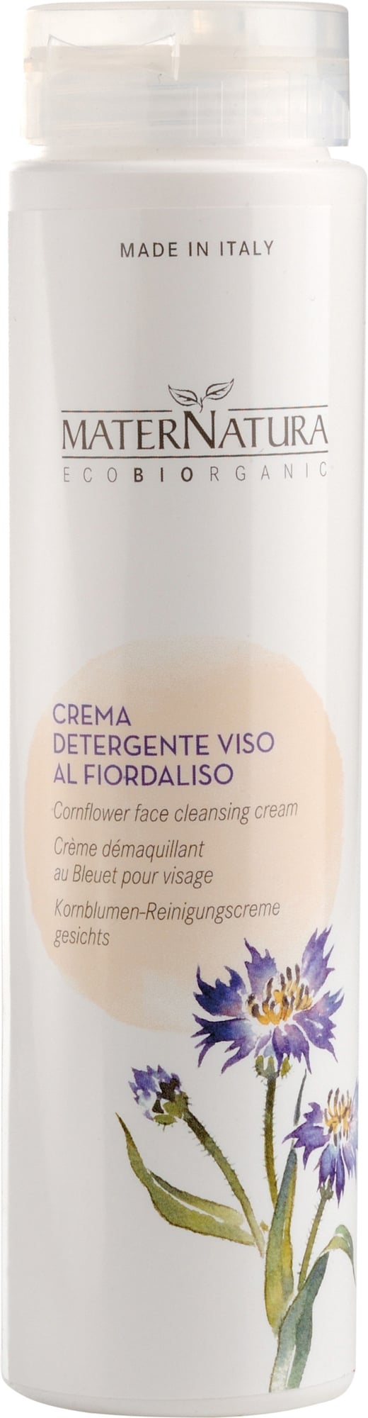 MaterNatura Crema Detergente Viso al Fiordaliso