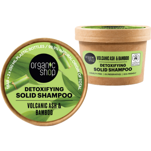 Organic Shop Detoxifying Solid Shampoo - 60 g