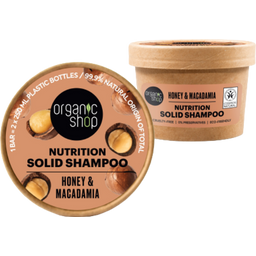 Organic Shop Nutrition Solid Shampoo - 60 g