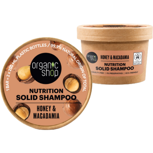 Organic Shop Nutrition Solid Shampoo - 60 g
