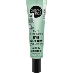 Organic Shop Aloe & Avocado Anti-Puffiness Eye Cream  - 30 ml