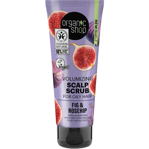 Organic Shop Volumizing Scalp Scrub Fig & Rosehip - 75 ml
