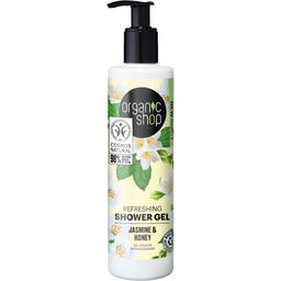 Organic Shop Jasmine & Honey Refreshing Shower Gel 