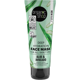 Organic Shop Deep Hydration Face Mask Aloe & Avocado - 75 мл