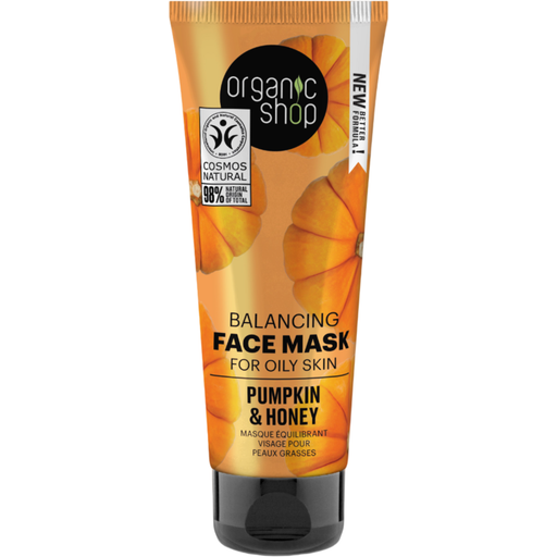 Organic Shop Balancing Face Mask Pumpkin & Honey - 75 ml