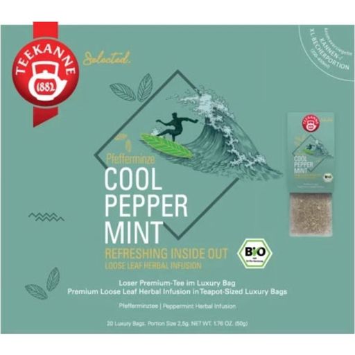 TEEKANNE Cool Peppermint Organic Luxury Bag