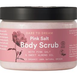Urtekram Soft Wild Rose Pink Salt testradír - 150 ml