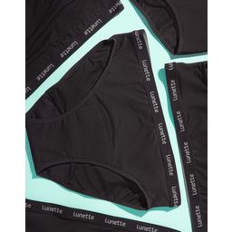 Lunette period panty. Period Underwear - Black  - XXL