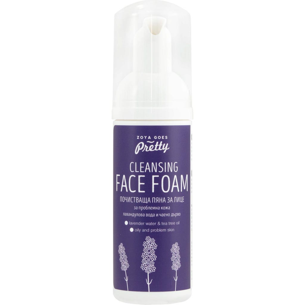 Zoya goes pretty Lavender & Tea Tree Cleansing Face Foam - Ecco