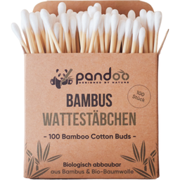 pandoo Bambus Wattestäbchen - 200 Stk