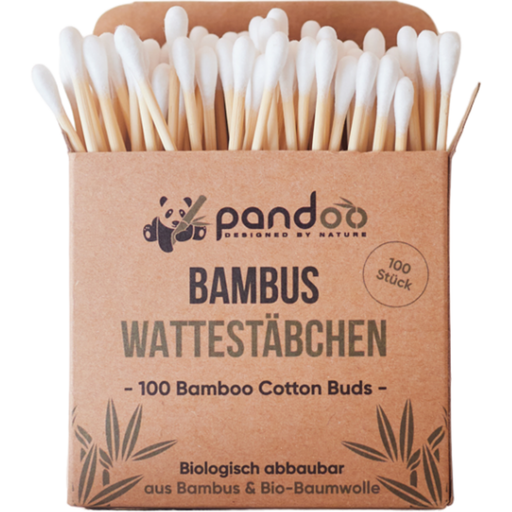 pandoo Bambusové vatové tyčinky - 200 ks