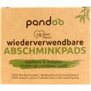 pandoo Abschminkpads Bambus & Baumwolle - 18 Stk